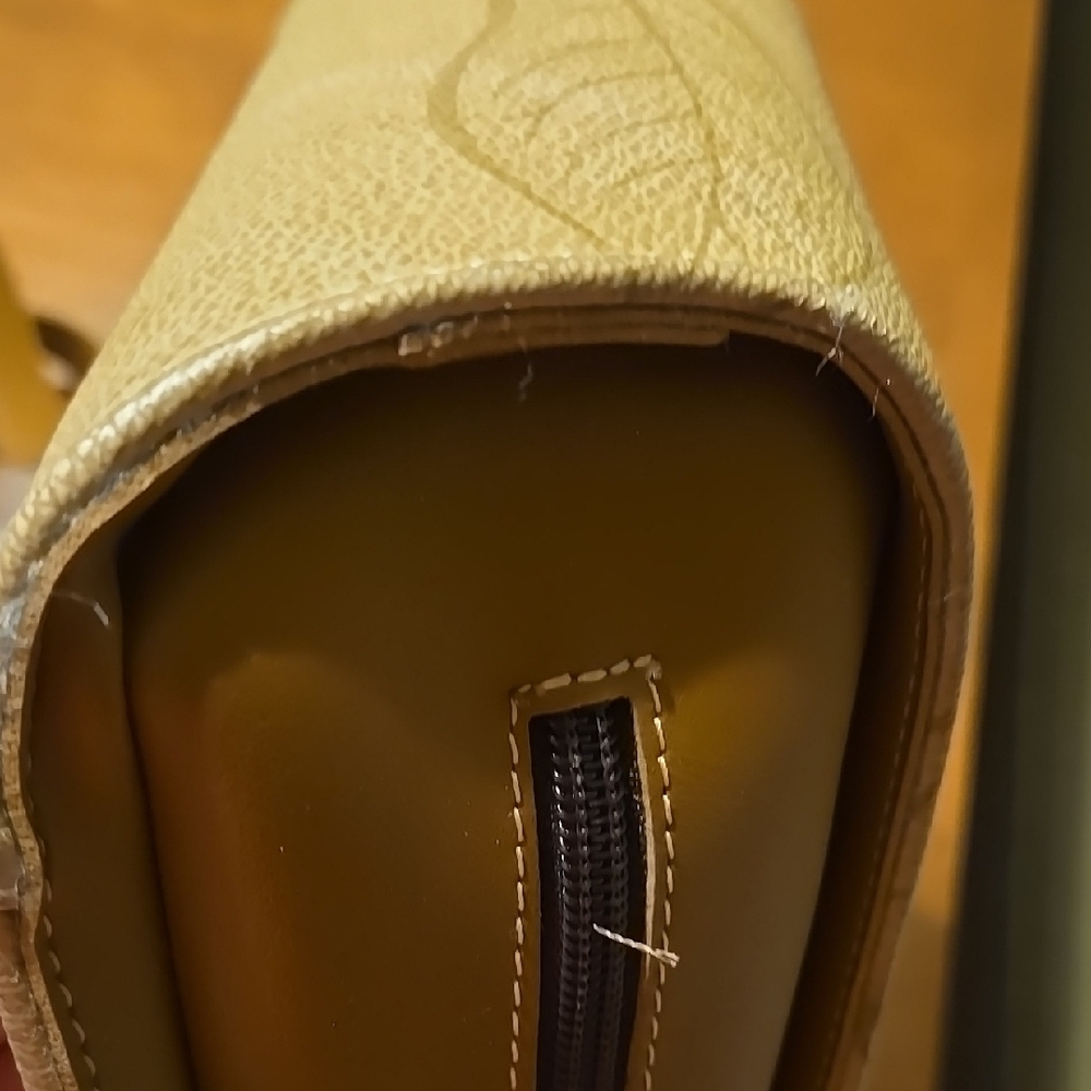 Vera Moda - Leaf Patterned Tan Backpack - image 4